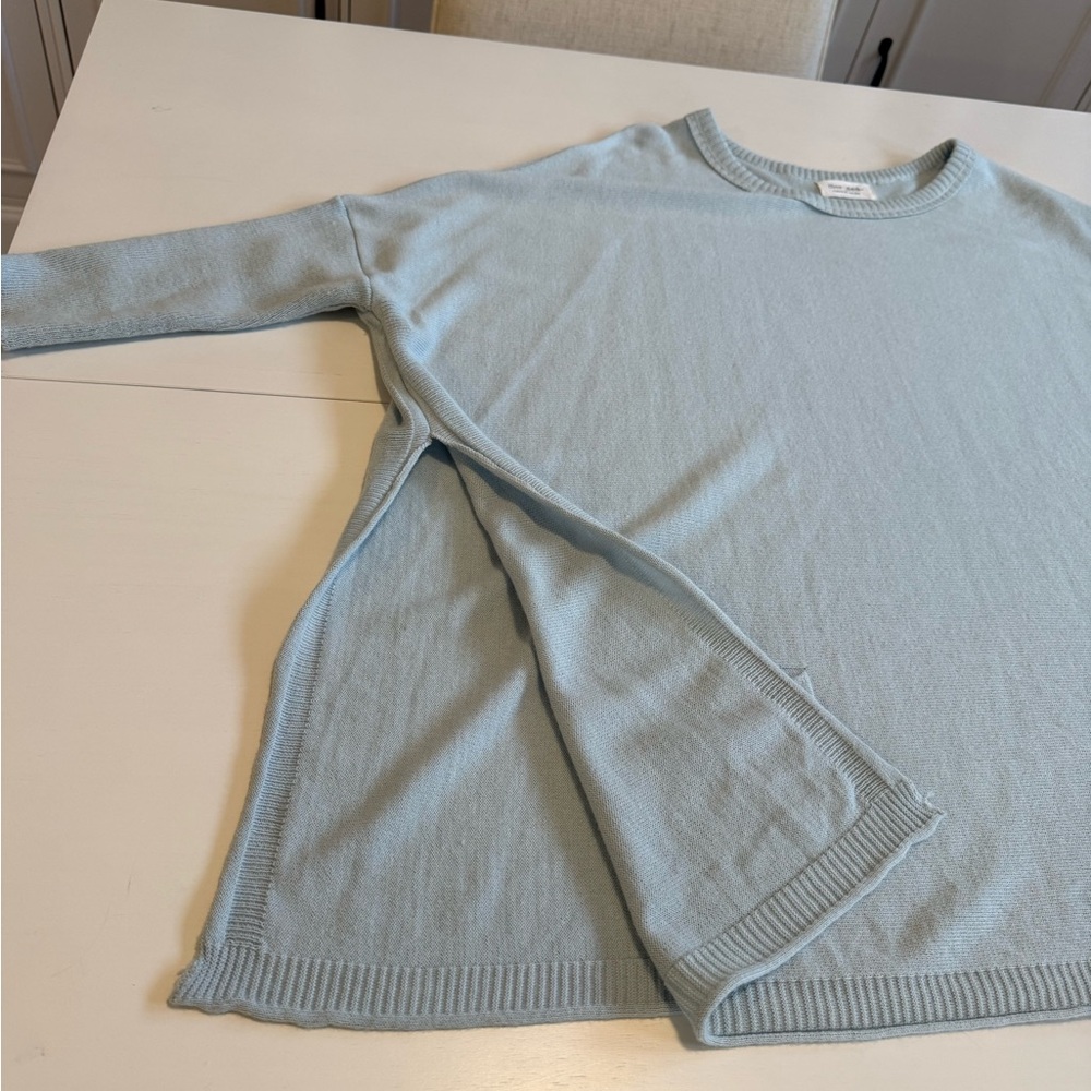 Mersea Light Blue Women's Crew Neck Sweater - Large